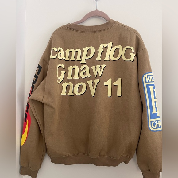CPFM x Kids See Ghosts Lucky Me I See Ghosts Crewneck Sweatshirt Kanye West S - Picture 2 of 5